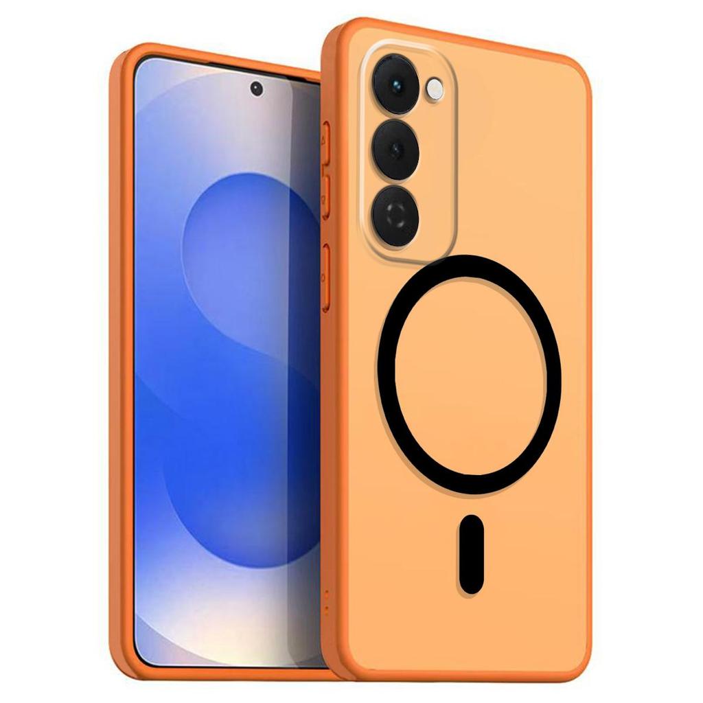 Magnetic Iron Ring Phone Case for TECNO SPARK 40 Pro+ Matte Soft TPU Shockproof Cover