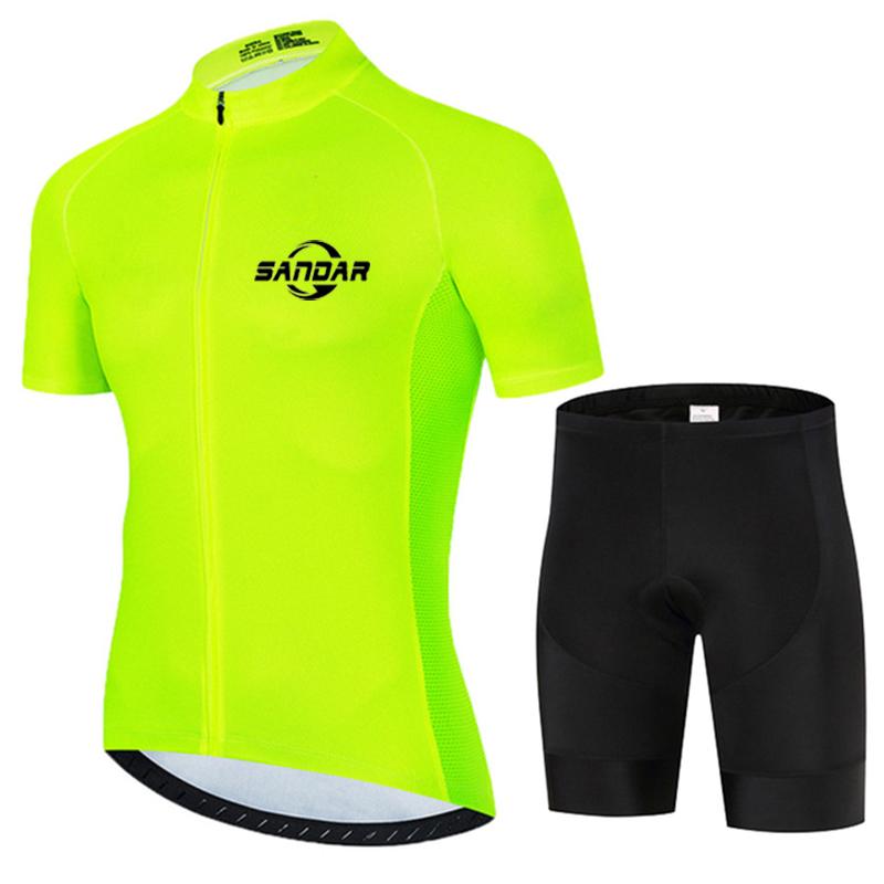 

Cycling Jersey Set 2025 Team Summer Cycling Wear Mountain Bike Clothes Bicycle Clothing MTB Bike Cycling Clothing Cycling Suit Asian size-S