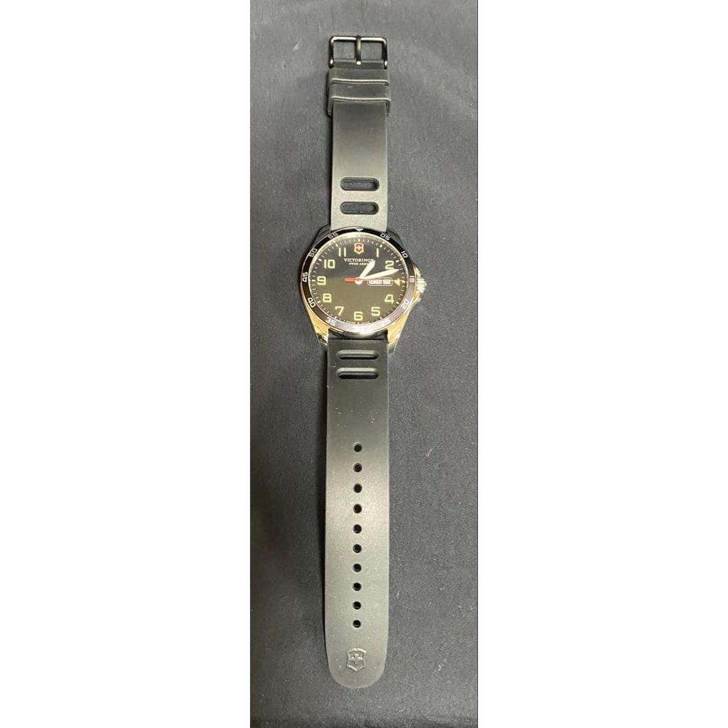 Used VICTORINOX Swiss Army Black Watch Working item ready for immediate use