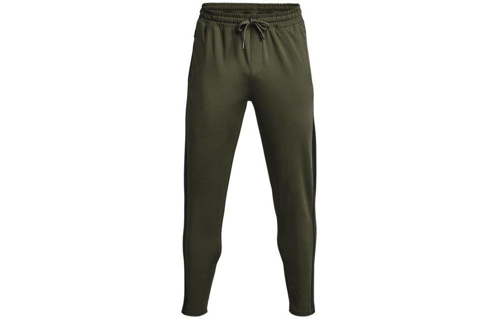 Under Armour Knitted Sweatpants Men s Green Moderate Cuffed Pants 1379677-390 L