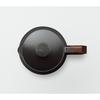 Vermicular Soup Pot, Matte Black, Single-Handed Cast Iron Enamel, Multi-Purpose, Waterless Cooking, Stewing, Rice Cooking, Frying, Induction Cooking,