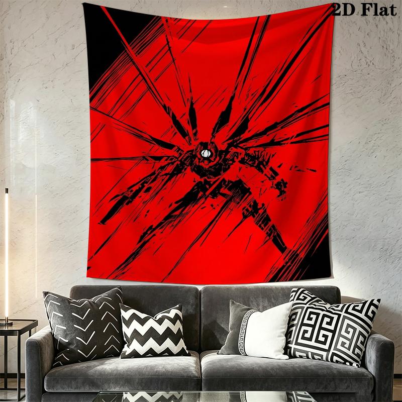 ULTRAKILL Wall Tapestry Aesthetic Wall Hanging Printed Fabric Blanket Decorative Tapestries for Bedroom Living Room Home Decor