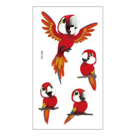 Waterproof Color Tattoo Stickers for All Ages