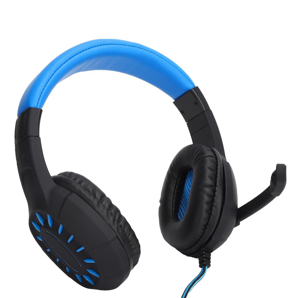 Wired Headphone PC Computer Game Stereo Luminous Headset with Microphone 20Hz‑20KHz