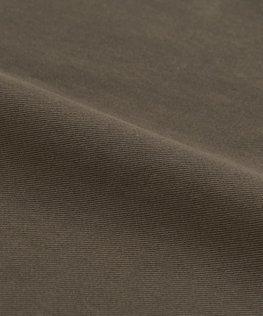 TOFFEE [Summer Special Fabric] Curved Wide Cotton Pants (Charcaol)