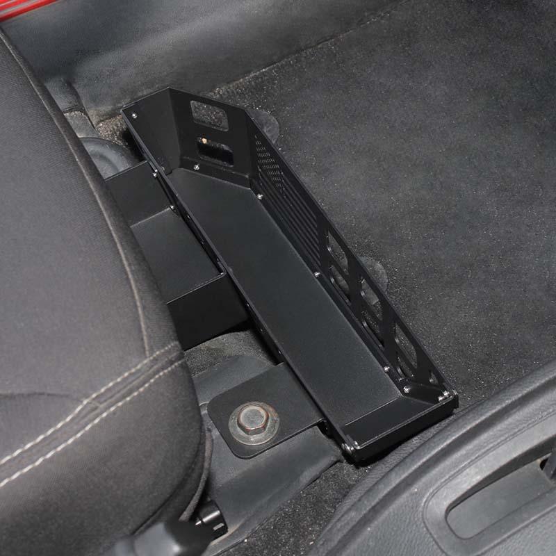 For Jeep Wrangler JK 2007-2017 Car Front Under Seat Storage Box Organizer Container Interior Stowing Tidying Accessories