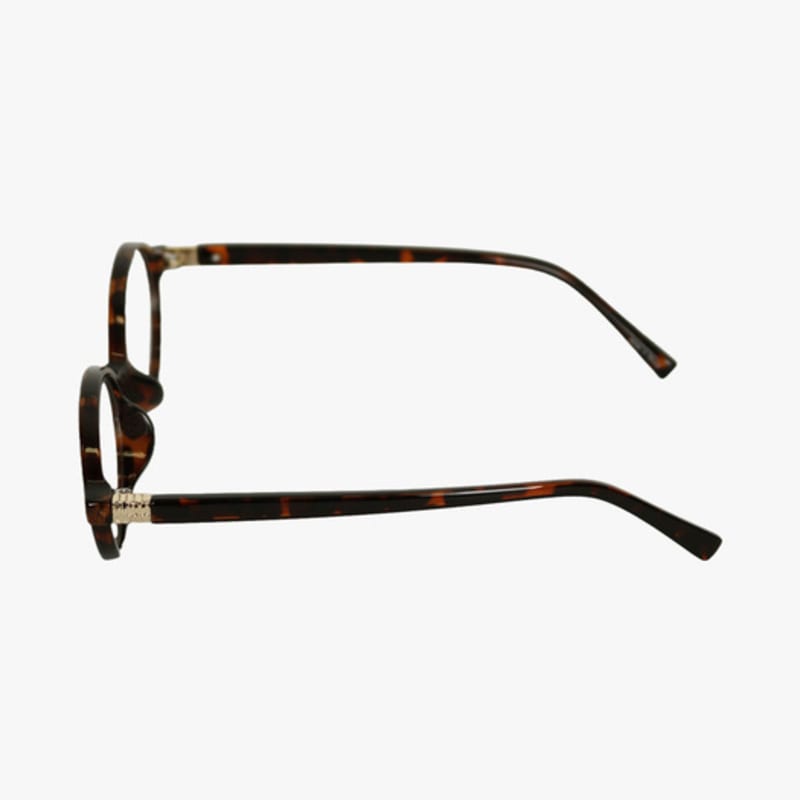 PINK PINEAPPLE LEOPARD GEEKCHIC GLASSES_BROWN
