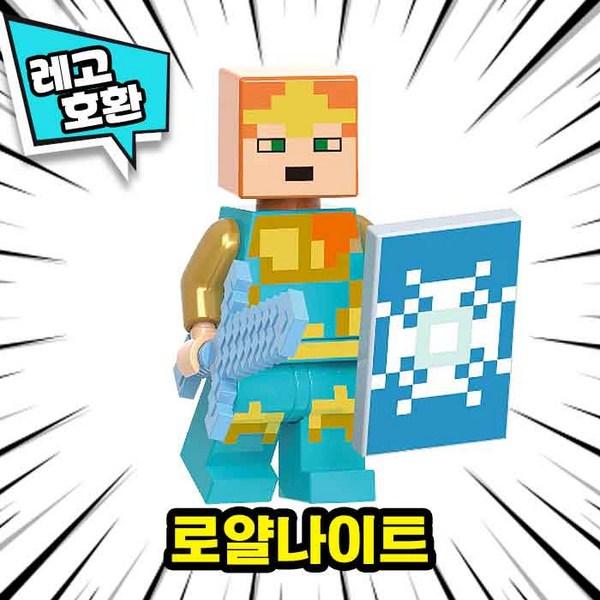 [Cube World] LEGO kompatibilní postavy Minecraft 8 druhů Ver.5 Čínské Lego, Minecraft 8 druhů set ver.5
