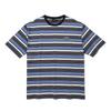 Intercrew Retro Striped Short Sleeve T-Shirt Brown Ita2Tm04Abr