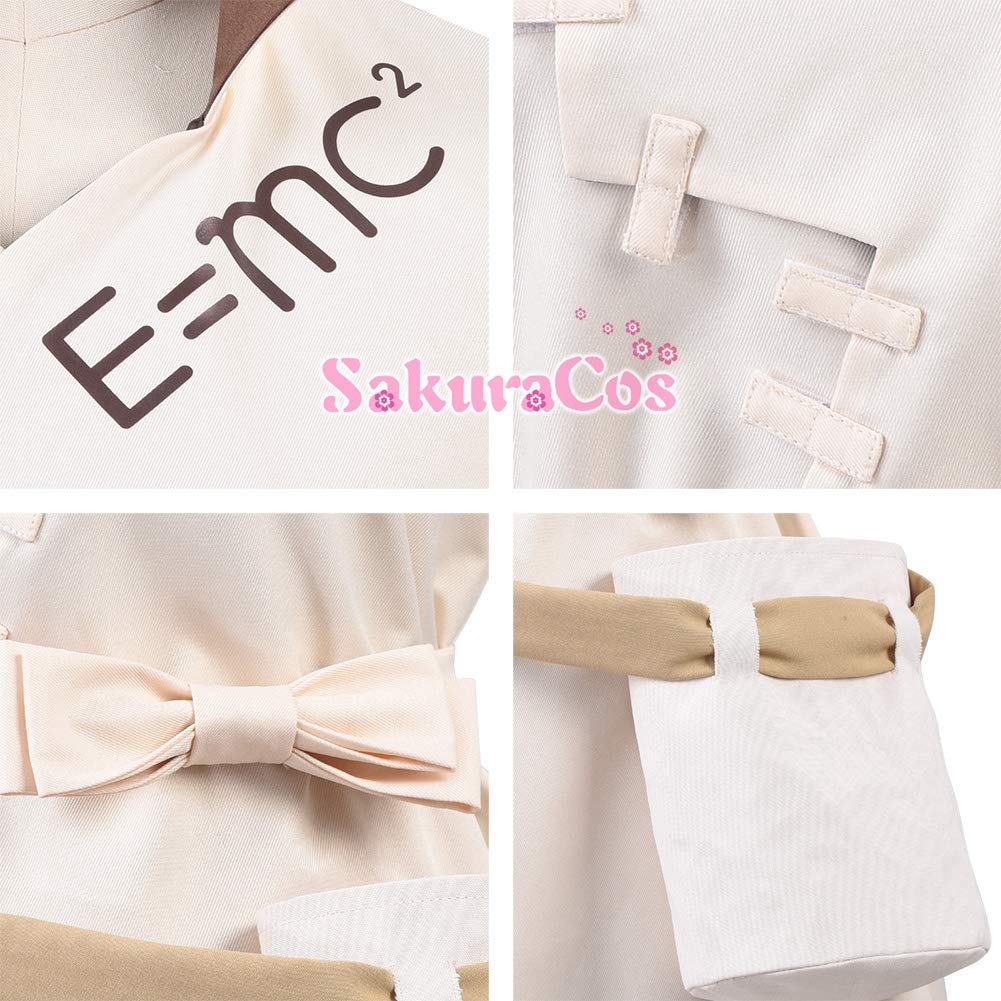 Sakuracos Stone Senku Ishigami Cosplay Event Dr. Costume, Halloween, Christmas, Adult, Uniform, Anime, Cosplay,