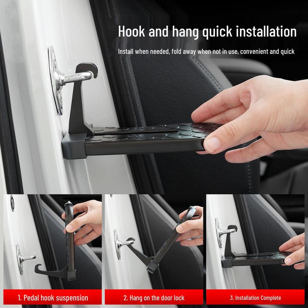 Off-road Telescopic Ladder for Car Roof Access