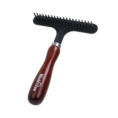 Peine Removedor de Pelo de Mascota Cepillo Rastrillo Antinudos para GATO Perro Raspador de Pelo Herramienta de Aseo Accesorios de Aseo