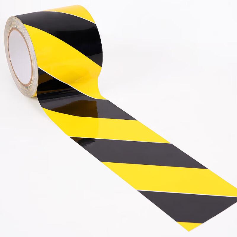 Huxin Black Yellow PVC Safety Warning Tape