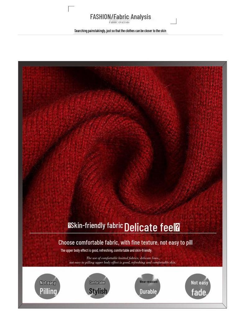 Stylish Knitwear for Middle-Aged & Elderly Women: Spring & Autumn Fashionable Loose Tops