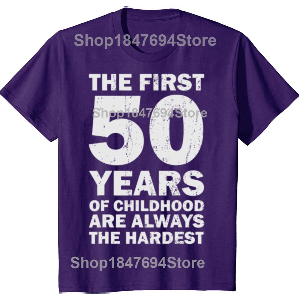 

Funny Vintage 50th Birthday Graphic Tshirts Men Womens Fashion Casual Tshirt 100 Cotton Loose Oversized 60 Year Old T Shirt 4XL