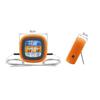 Digital Remote Wireless Food Kitchen Oven Thermometer Probe for BBQ Grill Oven Meat Timer Temperature Manually Set for daily use