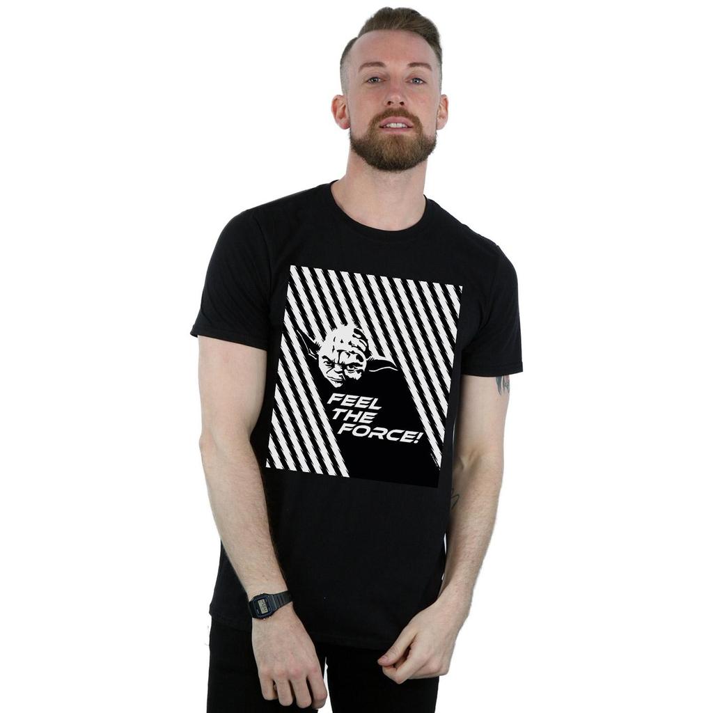 Star Wars Mens Yoda Feel The Force T-Shirt