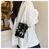 New Portable Sequined Shoulder Bag Large Capacity Multifunctional Phone Purse Chain Crossbody Bag Women