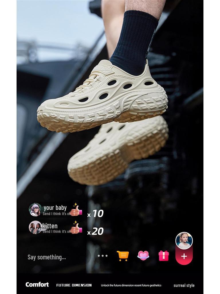 Men's Summer Thick Sole Non-slip Breathable Wading Sandals