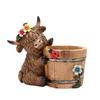 Country Living Highland Cow Planter