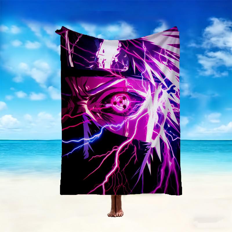 Naruto Blanket, Valentine's Day, Halloween, Thanksgiving Gift Blankets, Home Blanket for Bed and Couch Use