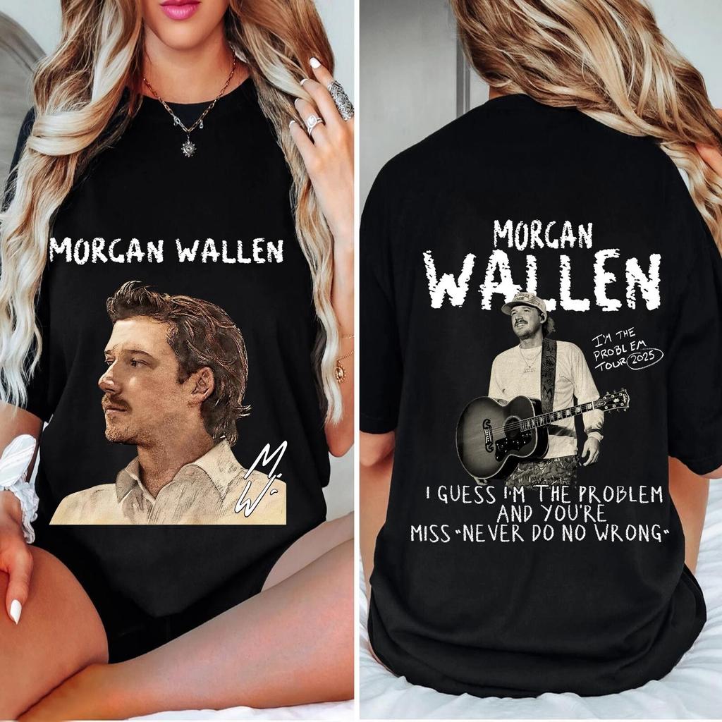 Morgan Wallen I’m The Problem Tour 2025 T-Shirt Mens Womens Tees Top, Gift for fans Country-Pop, Rock