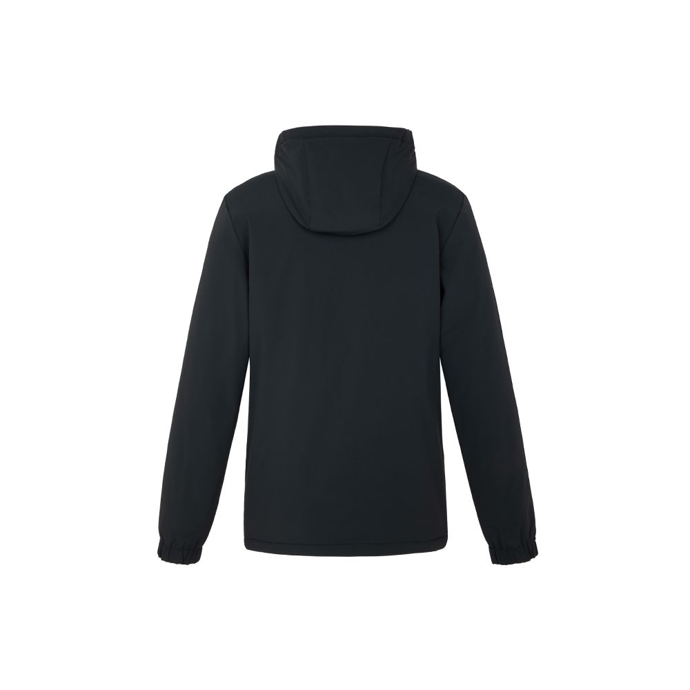 Under Armour Matte Cotton Feel Mechanical Stretch Solid Waterproof Windbreaker Men Outerwear Black 22600902-001