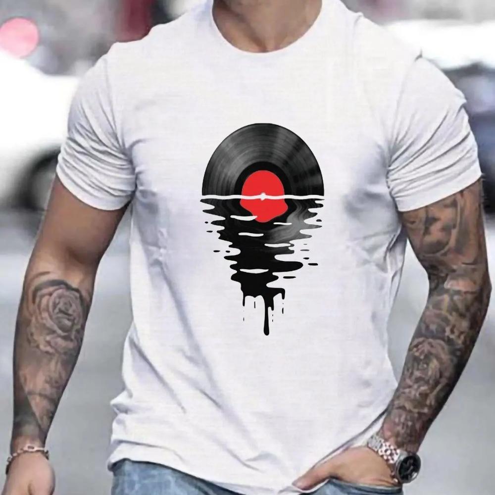 

Персонализированная мужская футболка с коротким рукавом из 100% хлопка Футболки Оверсайз Рождественские футболки Футболки Графические Мужские M