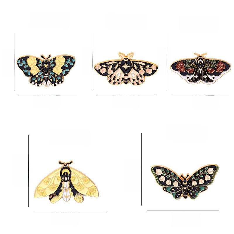 Exquisite Butterfly Brooch With Elegant Rose Flower And Insect Design For Fashionable Accessories