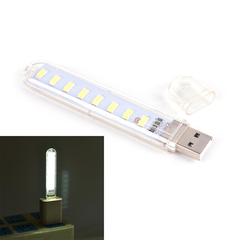 Mini Usb Led Lamp 8 Led Camping Portable Night Usb Gadget Lighting For Pc Laptop