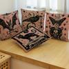 Short Plush Material Pillowcasehalloween Pillowcases: Spooky Cat, Bat, Raven & Witchy Pot Designs For Haunted Decor Sofa Cushion
