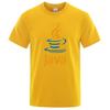 Summer Mens Tshirt High Quality 100 Cotton Funny JAVA Design Printing Casual Cool Oneck Tshirt Male Top for Men Hip Hop Tee