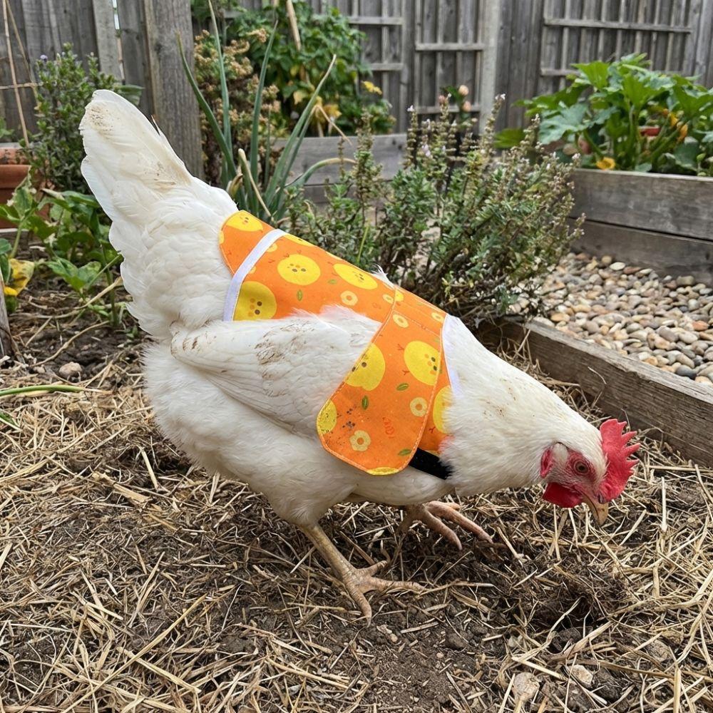 Elastic Chicken Saddle Adjustable Chicken Harness Vest Practical Hen Apron Pet Clothes