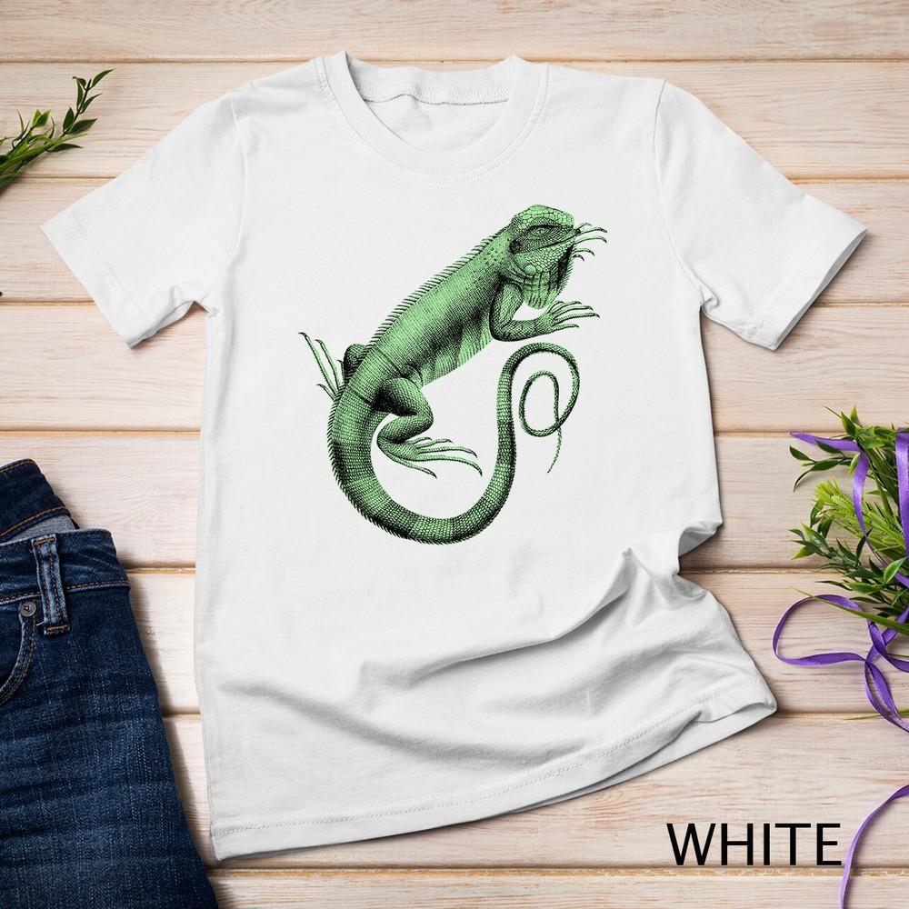 

Iguana Lizard Reptile Leguan Green Pet Animal Herpetologist Unisex T-shirt XL