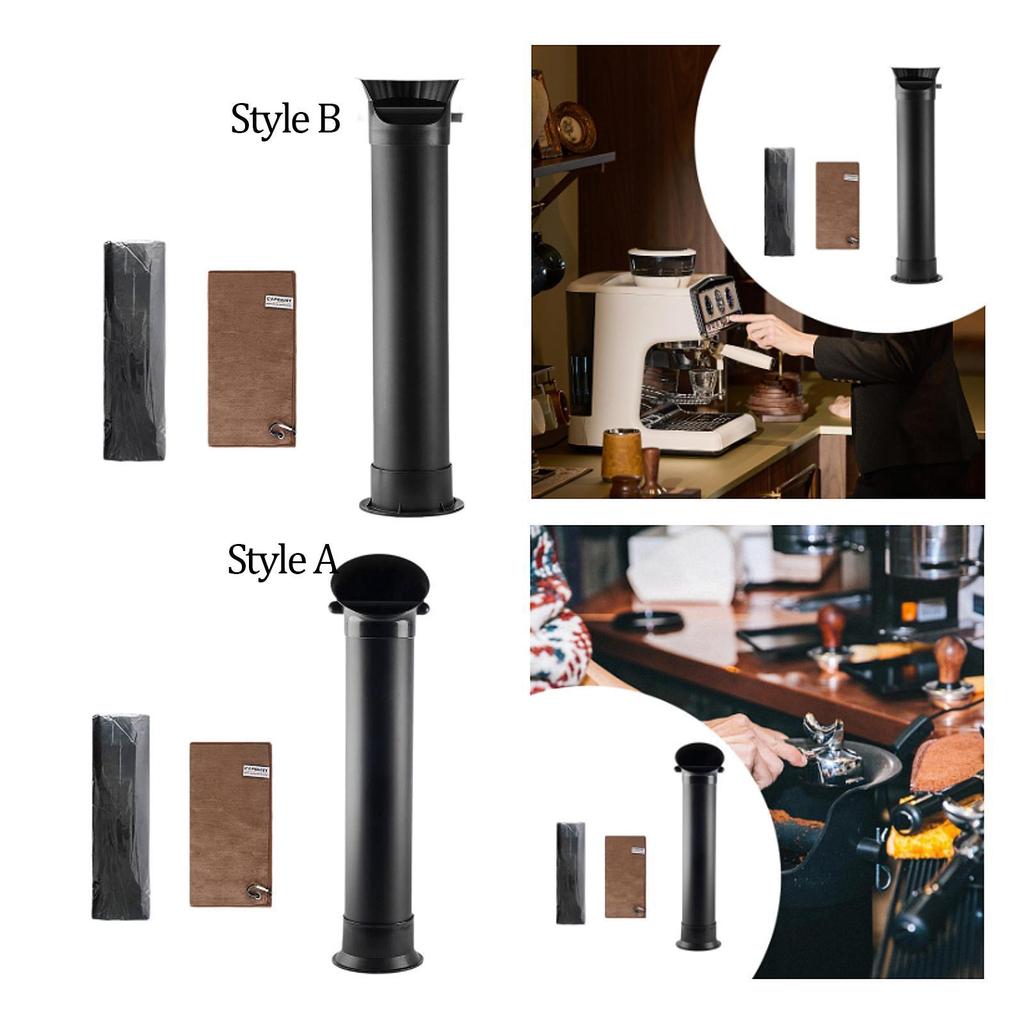 Espresso Coffee Knock Box Dump Bin for Coffee Grounds for Home Cafe Kitchen