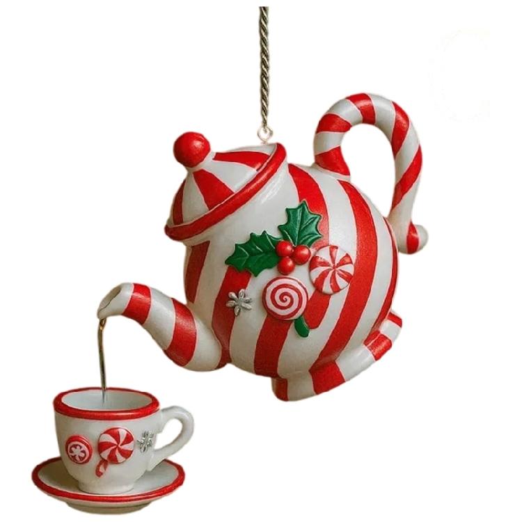 Christmas Tree Acrylic Hanging Ornament Shatterproof Holiday Tree Decoration Elegant Carving Texture For Mantels Window