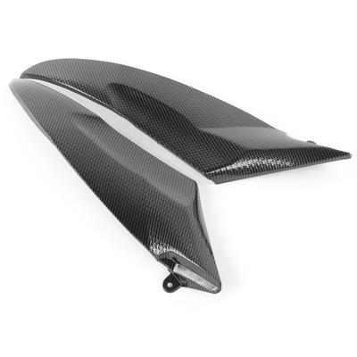 Carbon Fiber Style Motorcycle Tank Side Panel Upper Cover Fairing Fit for Yamaha R1 2004?2006