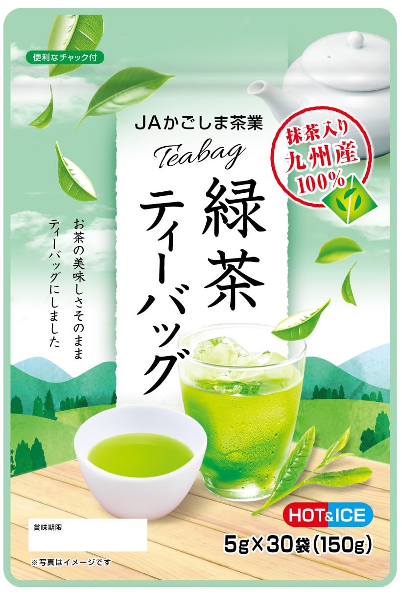 

Чайная промышленность JA Кагосима Зеленый чай Чайные пакетики x x 5 (5г 30п)