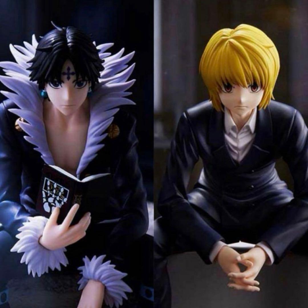 Noodle stopper figures Kurapika Chrollo from HUNTERHUNTER.