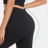 Hohe Taille Yoga Leggings für Damen Nahtlose Bauchkontrolle Trainingshose Leichte Laufstrumpfhose Dehnbar Schlanke Passform Sportbekleidung