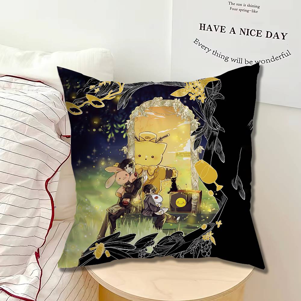 KKim SSoleum Novel GSGW Pillow case Printed Polyester Throw Pillow Cover Decorative Sofa Cushion Pillowslip Home Decor