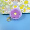 Cute Silicone Coin Purses Zipper Small Pendant Keychains Pouch Portable Cartoon Item Bag Female