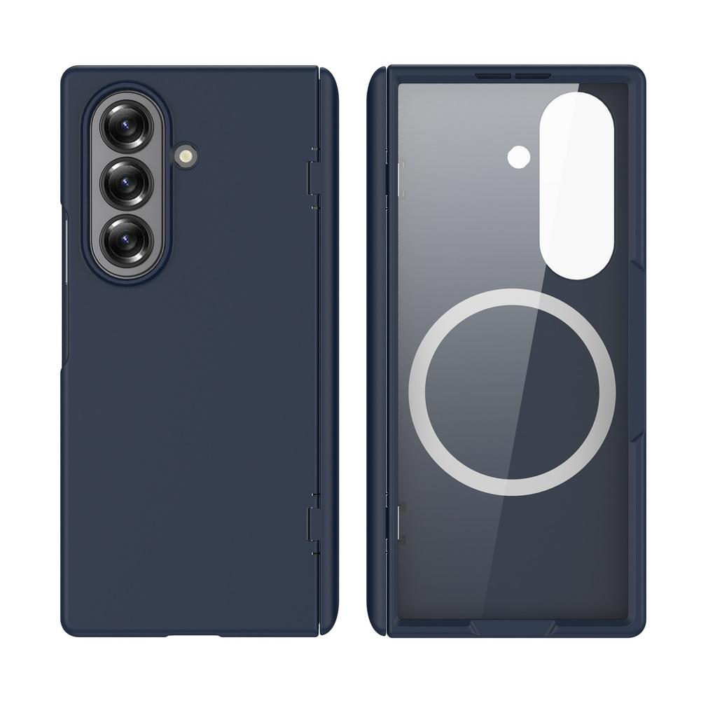 Skin-friendly Feel Automatic Spring Hinge Built-in Magnetic Glass Protective Film Case For Samsung Galaxy Z Fold 7 Protect Cover