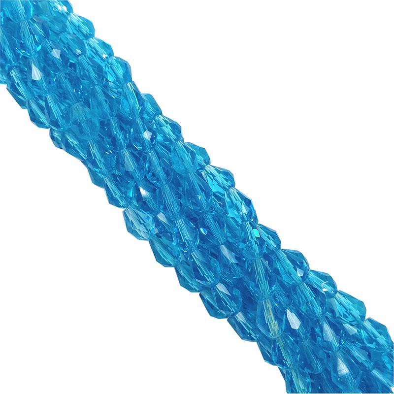 

70 шт. модные разноцветные стеклянные бусины с каплями воды, свободные бусины «сделай сам», для изготовления ожерелий, браслетов Color 2&8*6mm