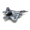 1:100 Scale United States F-22 Fighter Raptor Model & Display Stand Collection Gift F22 Alloy Model Plane Mini Home Decoration
