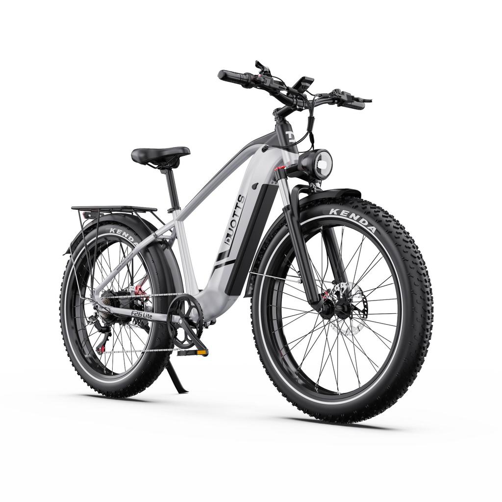 Electric Bike DUOTTS 26" 500W Motor Top Speed 50Km/h 48V 18AH Max Range 90Km Load 150Kg F26 Lite