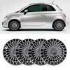 4PCS R15 Hub   15 Inch Thick ABS Stylish Wheel   Cover Hub  Replacement for   500