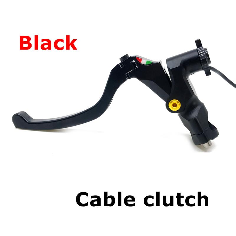 

Универсальный мотоцикл 7/8 ; 22 мм тросовый рычаг сцепления, тормозной рычаг для Honda Yamaha Kawasaki Hpk Dirt Bike Motorcros чёрный