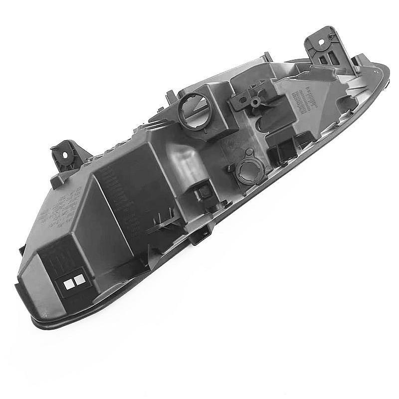 Compatible Black Plastic Headlight Rear Shell for Tesla Model X (2016-2023)