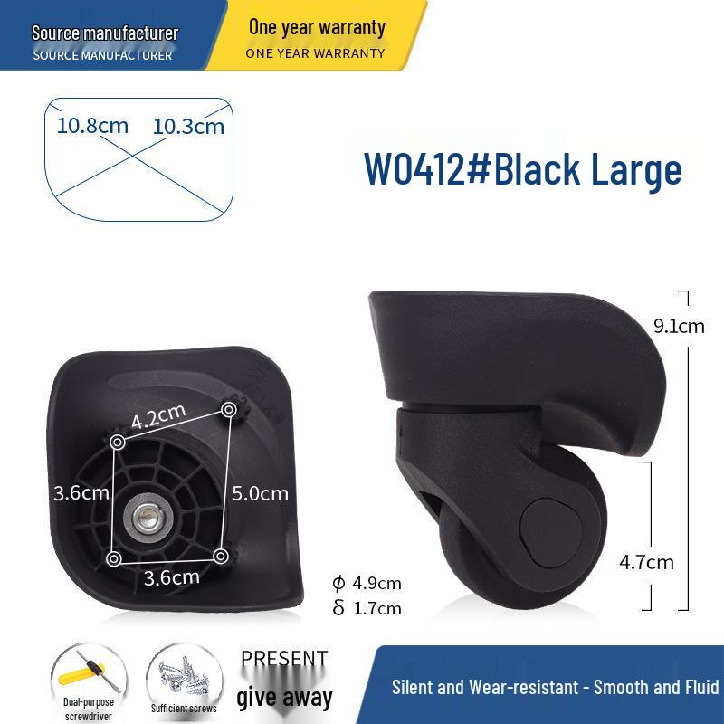 Rodas de Substituição Universal para Malas e Malas de Trolley